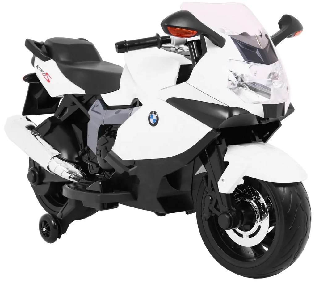 RAMIZ ELEKTRICKÁ MOTORKA BMW K1300S - BIELA - RC-550SMP/10500RPM - BATÉRIA 12V/5,5Ah - 2022