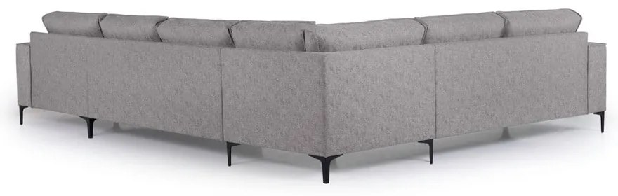 Sivá rohová pohovka (pravý roh/do "U") Copenhagen – Scandic