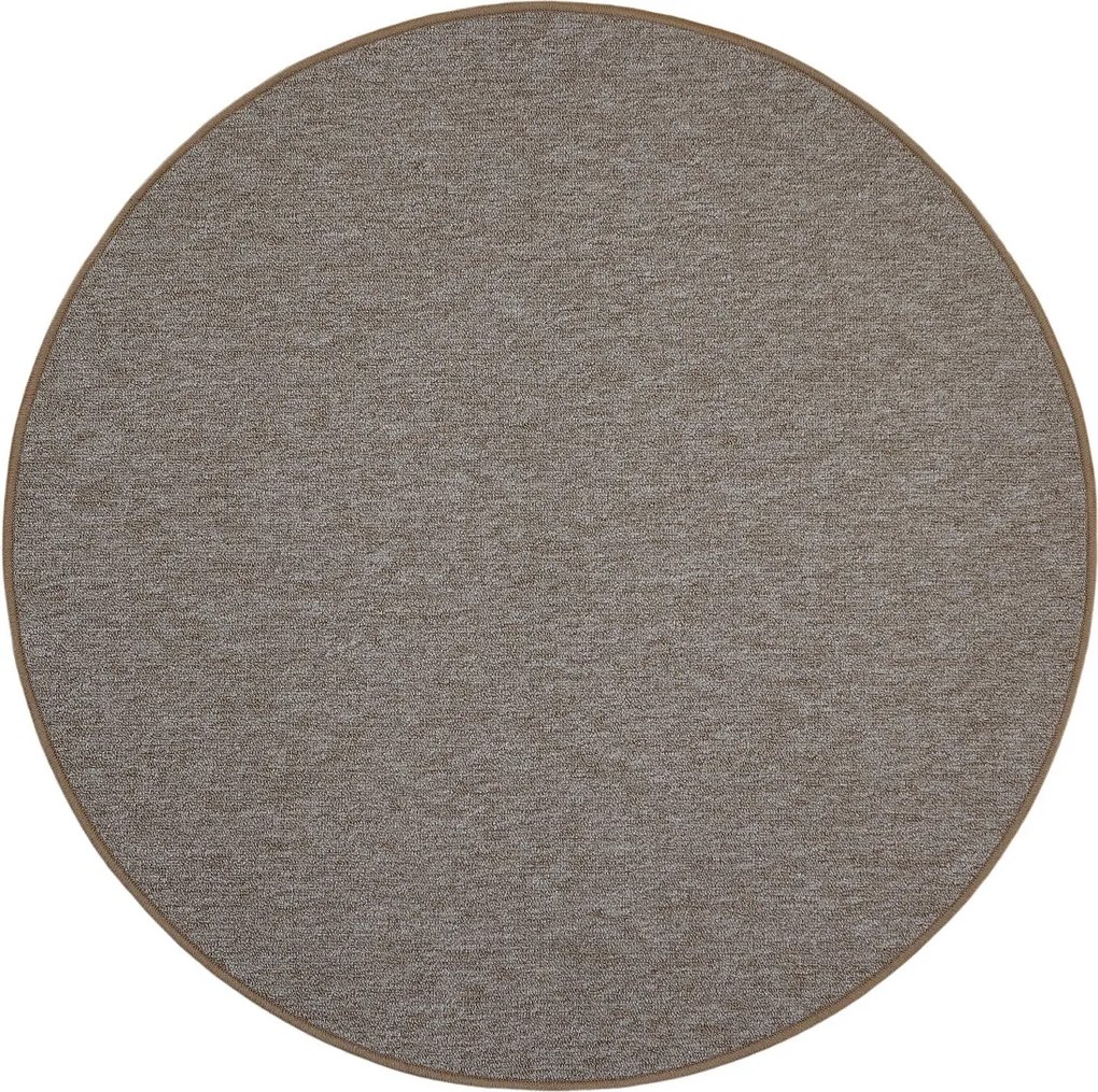 Vopi 80x80 (priemer) kruh Kusový koberec Astra béžová kruh, béžová, chodba / predsieň