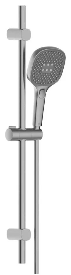 KFA Armatura 841-352-61 - Sprchová súprava MALAGA, metalická sivá
