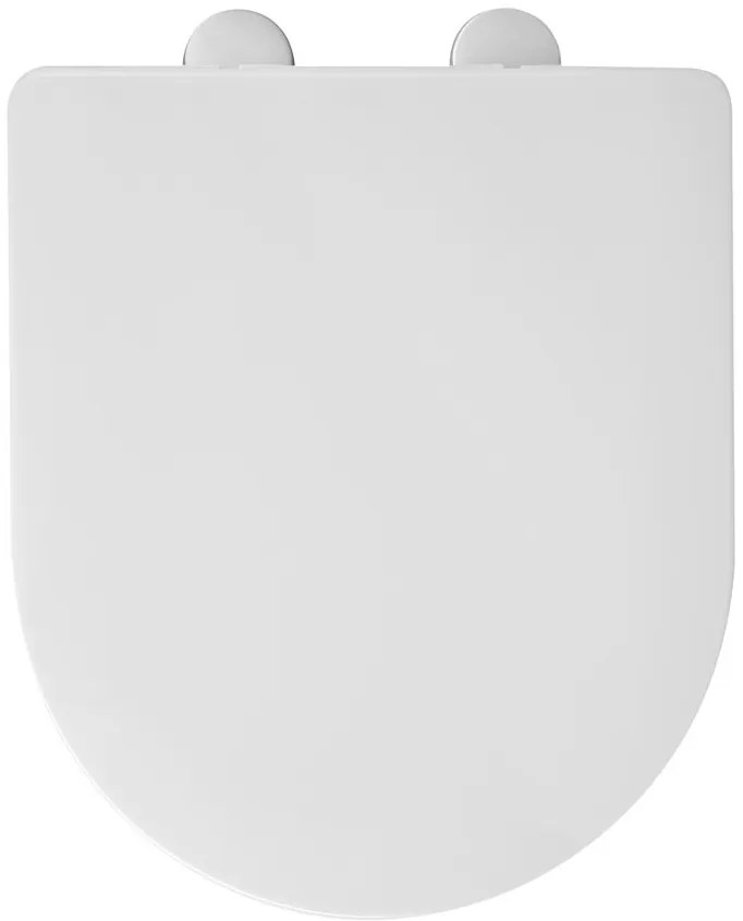 Aqualine Aqualine, VITO WC sedátko, Soft Close, Easy Take, biela, PCS105