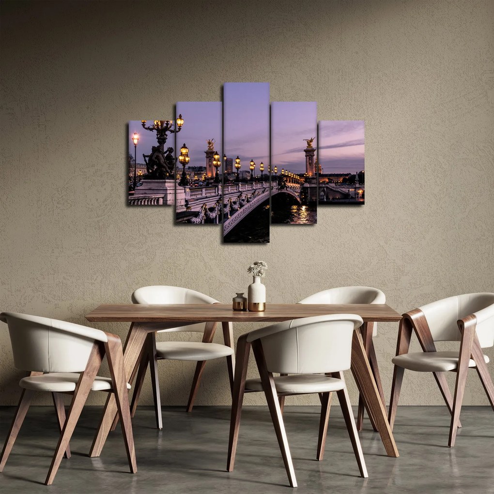 Obraz - Most Alexandra III. v Paríži (150x105 cm)