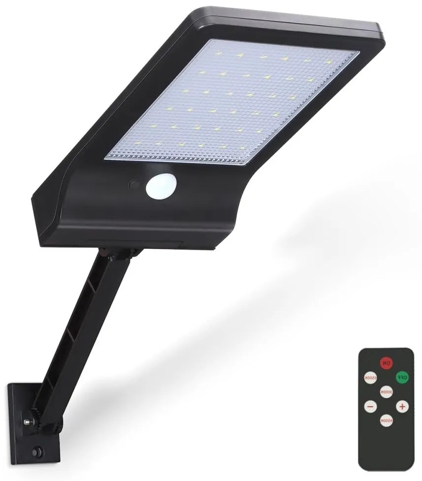Aigostar B.V. Aigostar - LED Stmievateľná solárna lampa so senzorom LED/2,3W/5,5V IP65 + DO B10201WXN