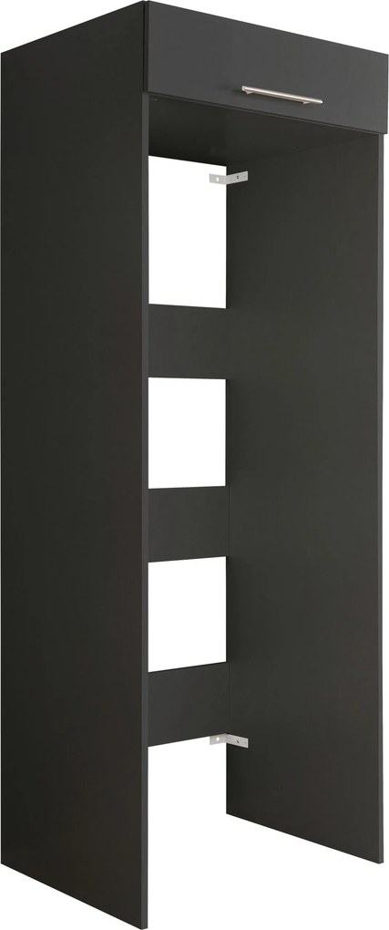 XXXLutz SKRINKA NA PRÁČKU, antracitová, 67,5/200/67,5 cm - Online Only kúpeľne - 001279016711