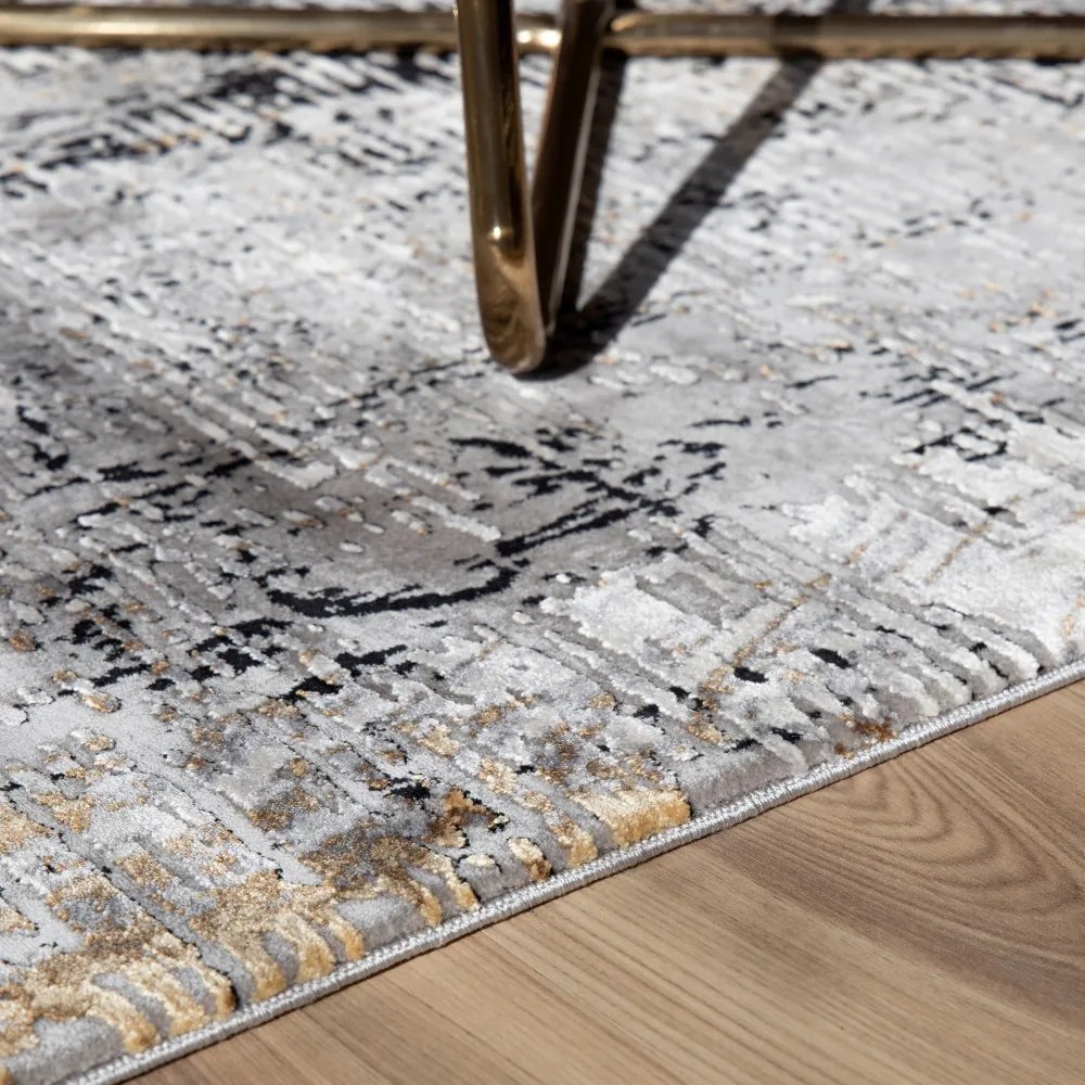 Obsession, Kusový koberec My Jewel of Obsession 959 grey, 140x200, šedá, obývacia izba