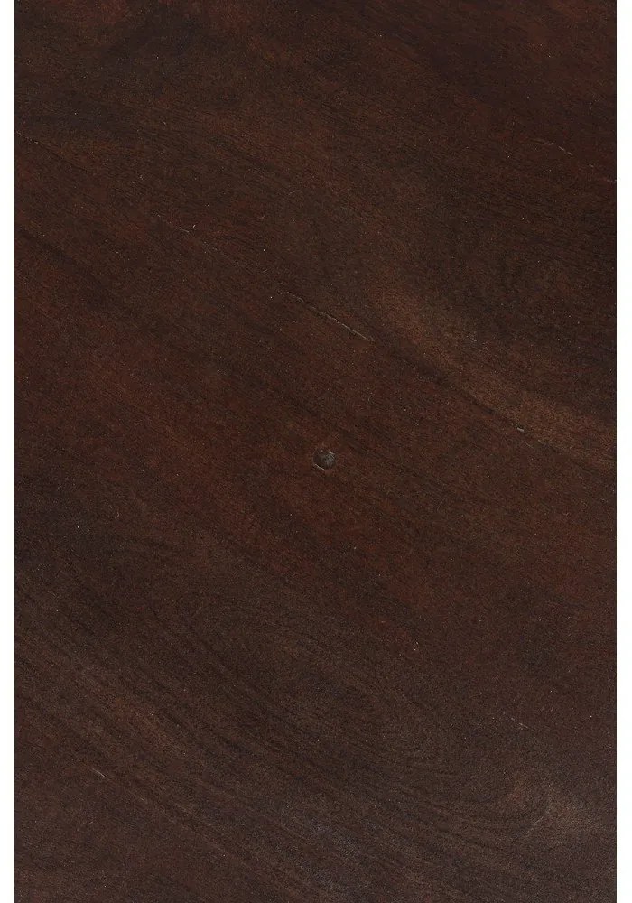 Okrúhly odkladací stolík z mangového dreva ø 30 cm Izzy – White Label