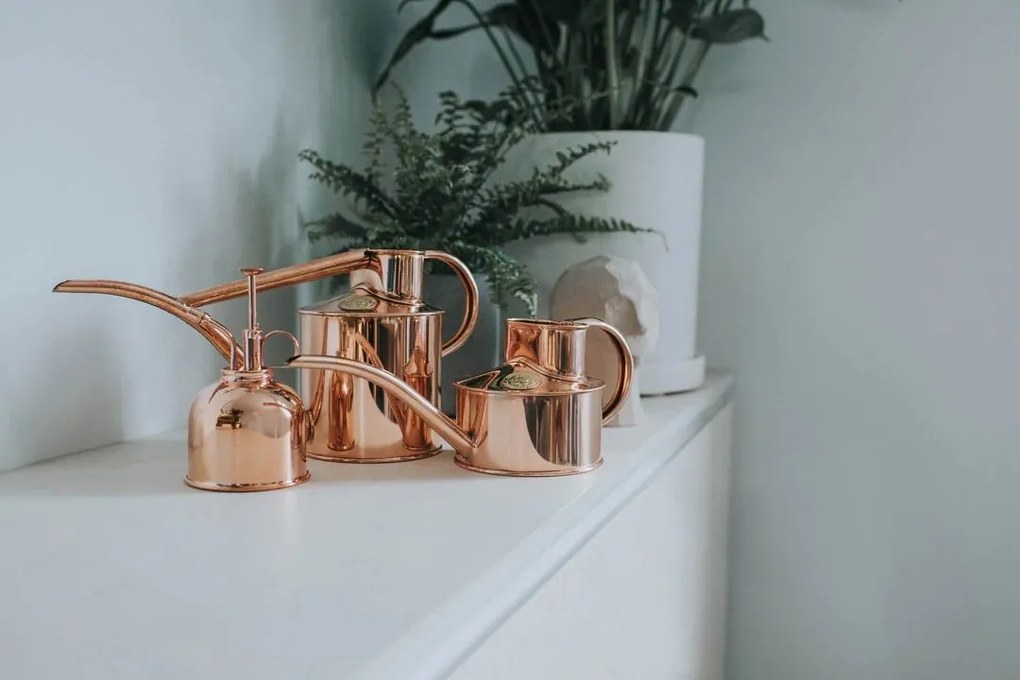 HAWS Krhlička na polievanie Fazeley Flow Copper – 1 l