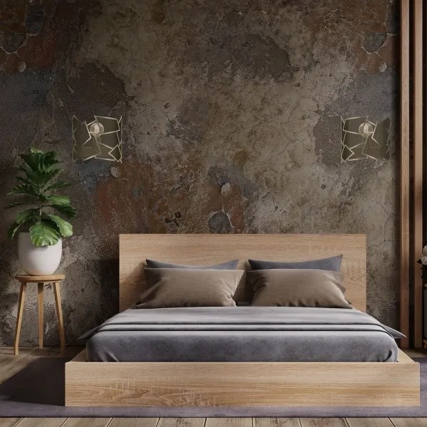 Nástenné svietidlo CAMO 1xE27/15W/230V zlatá