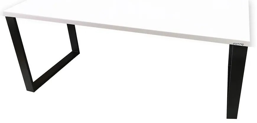 Písací Stôl Low Loft Biely 160x80x3,6 Model 0