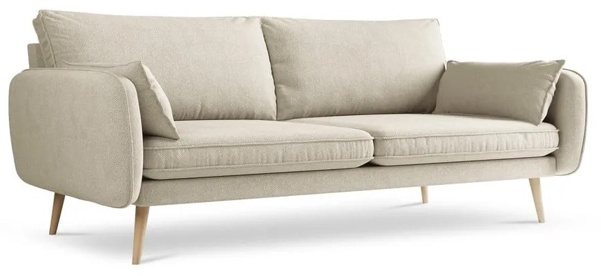 Béžová pohovka Kooko Home Lento, 228 cm