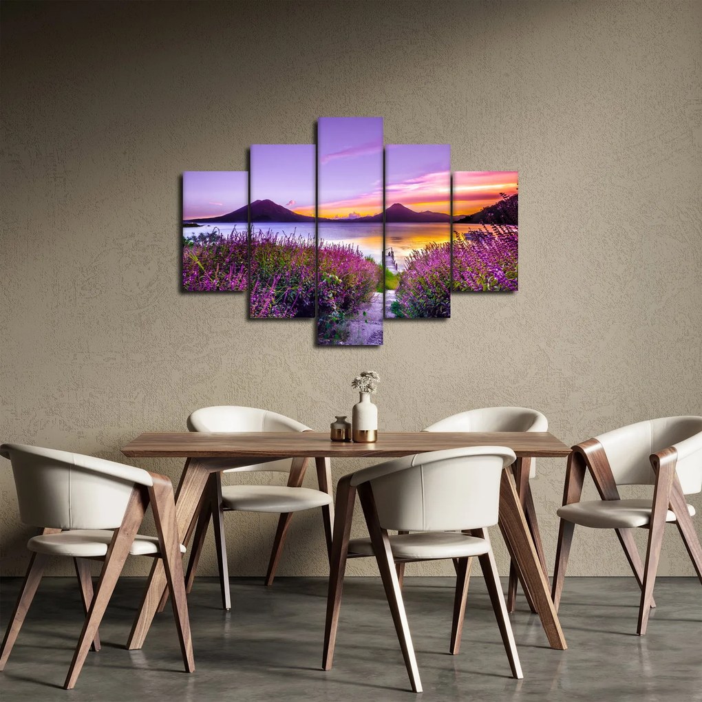 Obraz jazera (150x105 cm)