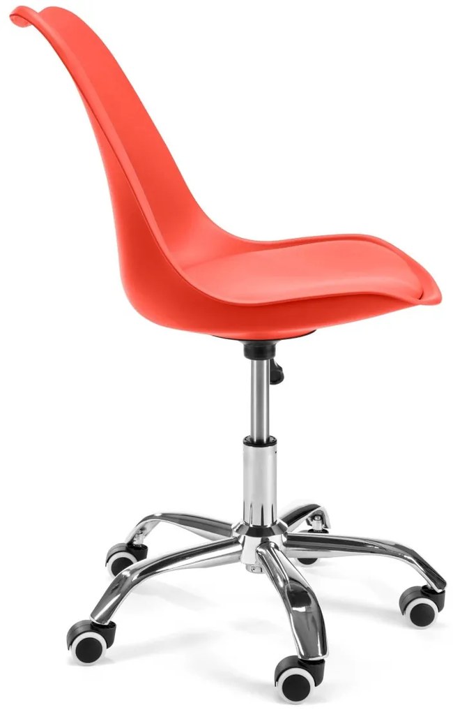Otočná stolička FD005 červená