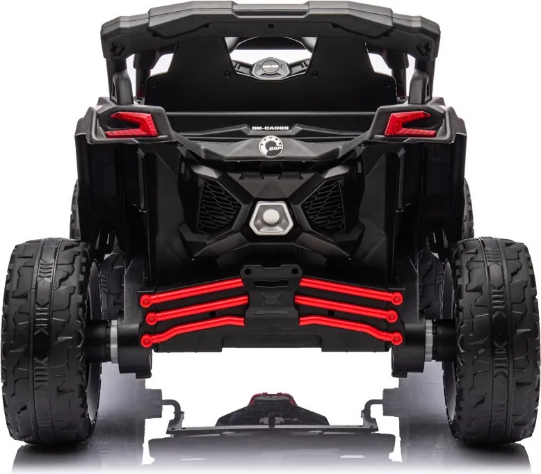 JOKOMISIADA Detské elektrické auto Buggy 4x4 na batériu 800 W červené PA0299 CZ