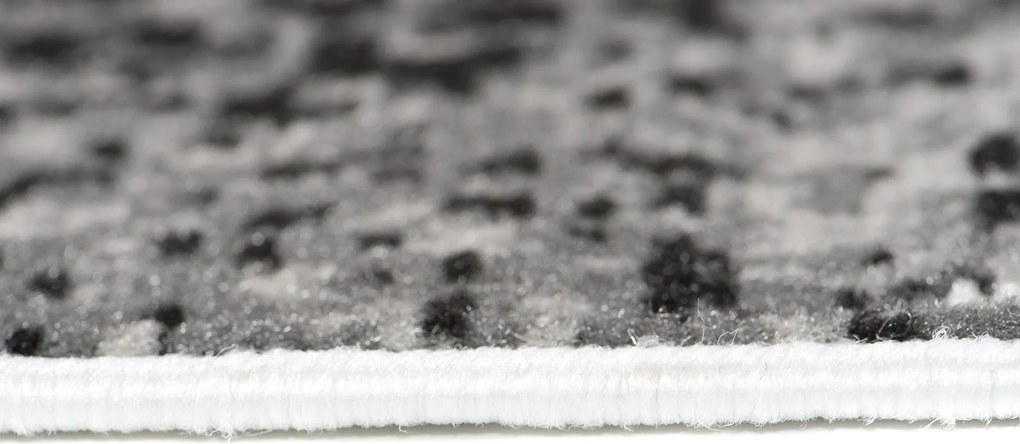 TA Koberec Q541D WHITE MAYA PP ESM Sivý Obdĺžnikový Rozmer: 200x200 cm