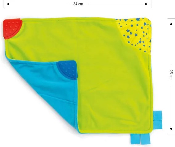 Plyšová deka Blanky 14325 zelená