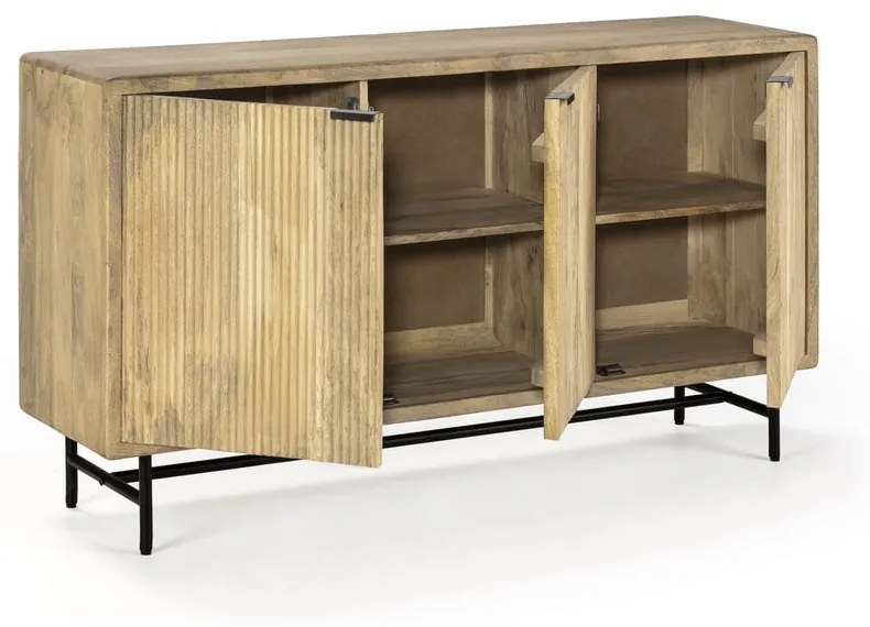 Komoda z mangového dreva v prírodnej farbe 150x85x40 cm Mundra – MOME