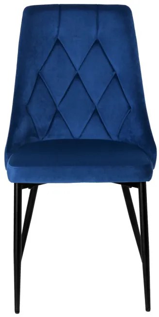 Jedálenská stolička LINCOLN zamatová, granátová