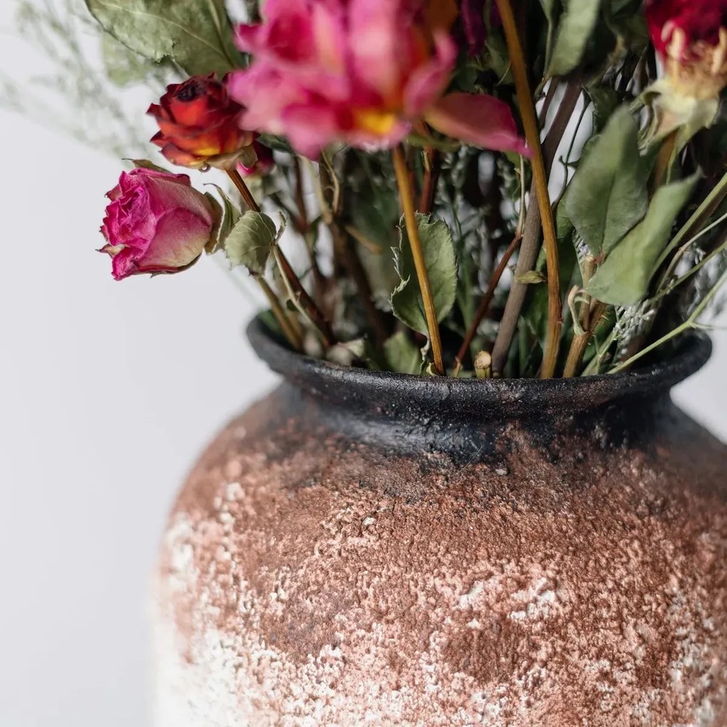 PROXIMA.store - Rustikálna váza BROWN