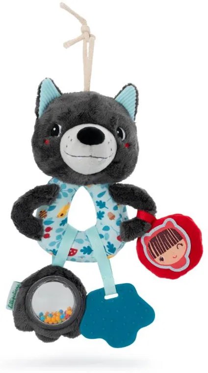 Lilliputiens - motorická hračka s aktivitami - vlk Ľudovít