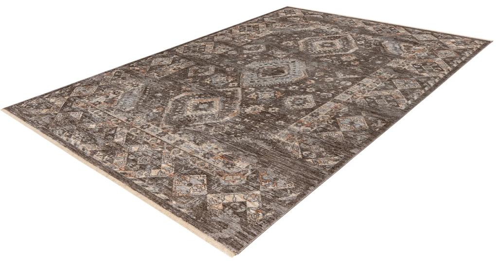 Obsession koberce Kusový koberec Laos 466 Taupe - 200x285 cm