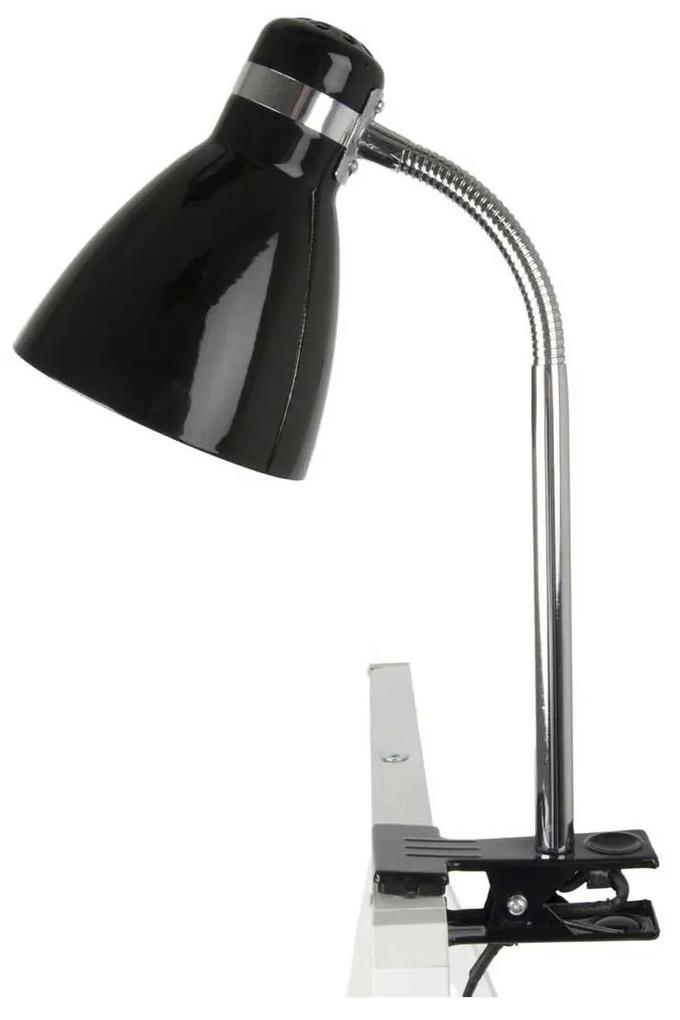 Lampa s klipom Study čierna 28 x 34 cm