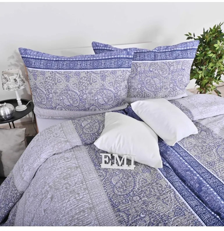 Obliečky krepové Koro EMI, Štandardný set jednolôžko obsahuje 1x 140x200 + 1x 70x90