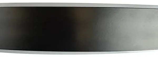 LED Stmievateľný prisadený luster LED/72W/230V 3000-6500K čierna + diaľkové ovládanie