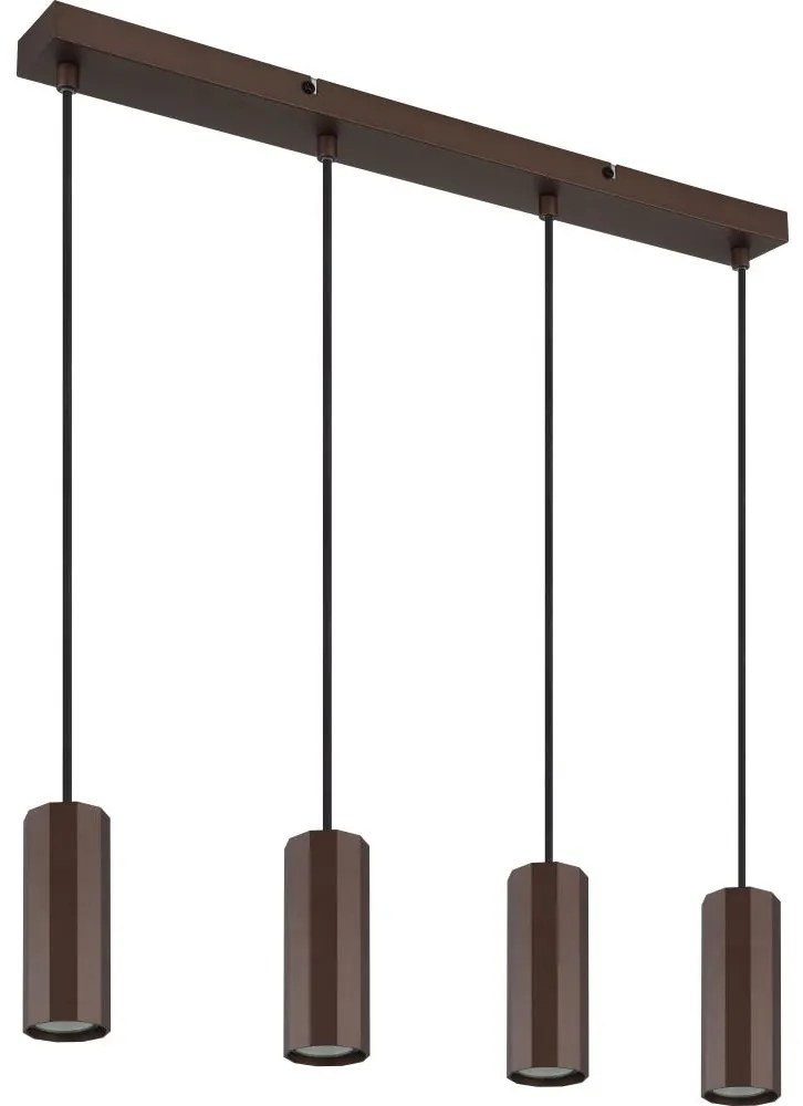 Globo 57919-4H - Luster na lanku JAMES 4xGU10/25W/230V