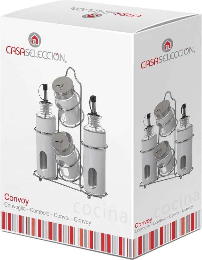 Dochucovacia súprava so stojanom 4 ks – Casa Selección