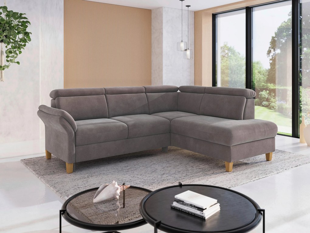 XXXLutz ROHOVÁ SEDAČKA, textil, taupe Sit & More - Sedačky - 00014402574Y