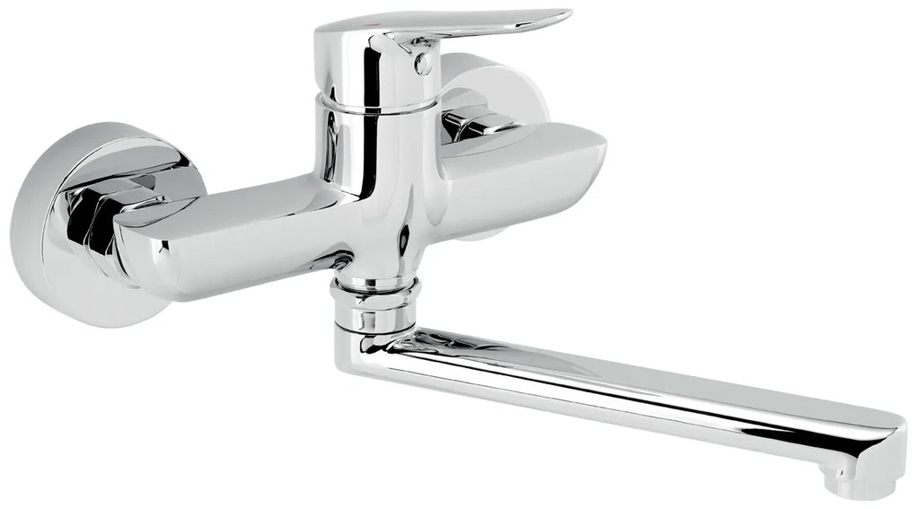 Novaservis Metalia 54 ECO, umývadlová drezová batéria 150 mm, chrómová, 54076-0E