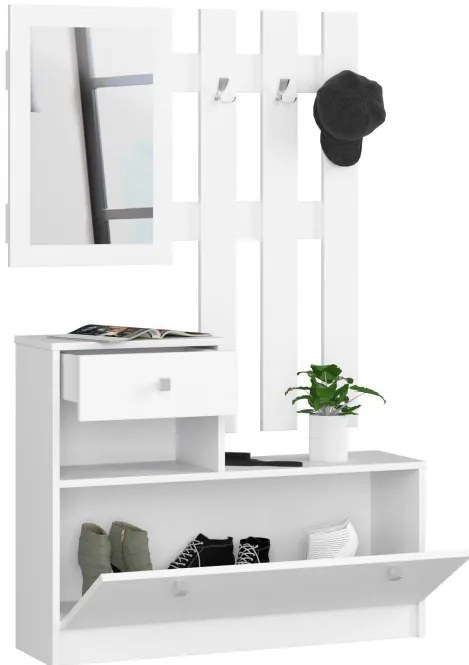 Predsieňová zostava biela