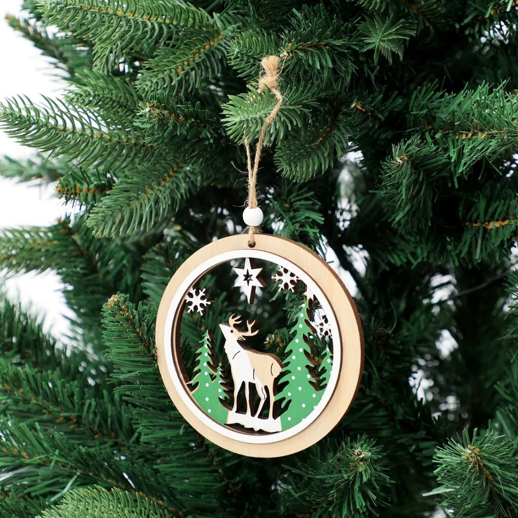 Umelý vianočný stromček FROST, 180cm, zelená Jurhan