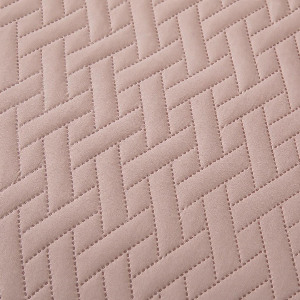 Prehoz na posteľ DASH púdrový 240x220 cm