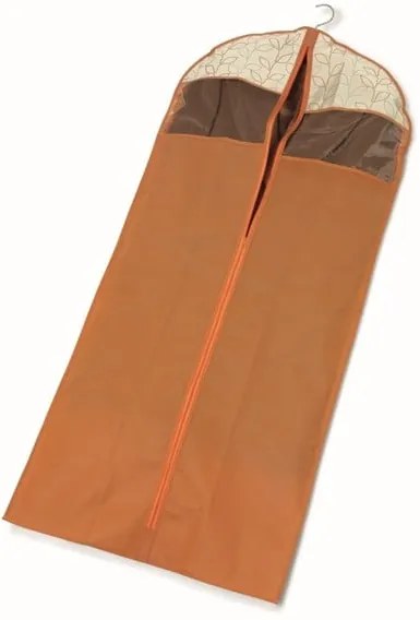 Oranžový obal na šaty Cosatto Bloom, dĺžka 137 cm