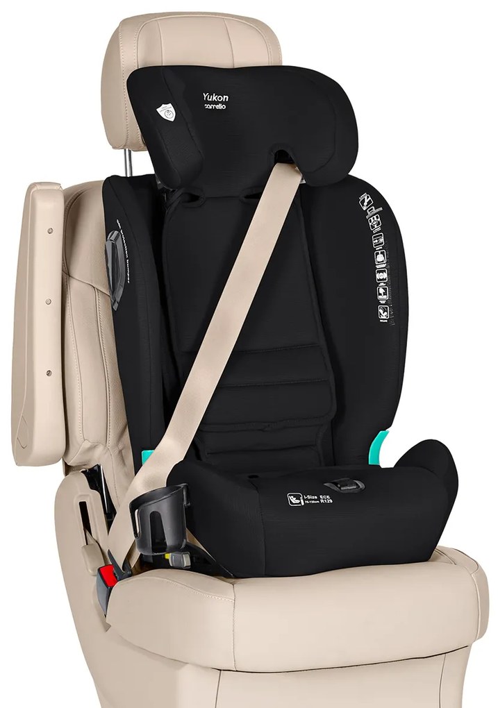 Detská autosedačka CARRELLO Yukon CRL-15808 Midnight Black