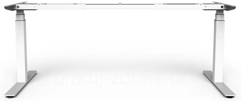 Elektricky výškovo nastaviteľný stôl ADJUSTME - rozmery na mieru, viac farieb dosky 120 x 80 cm