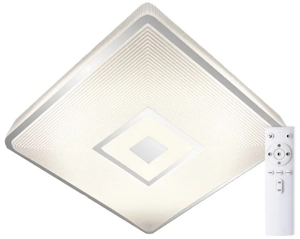 Top Light - LED RGB Stmievateľné stropné svietidlo LED/24W/230V hranatý + DO