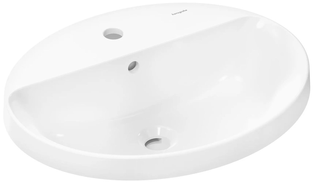 Hansgrohe Xuniva D umývadlo 55x45 cm oválny biela 60160450