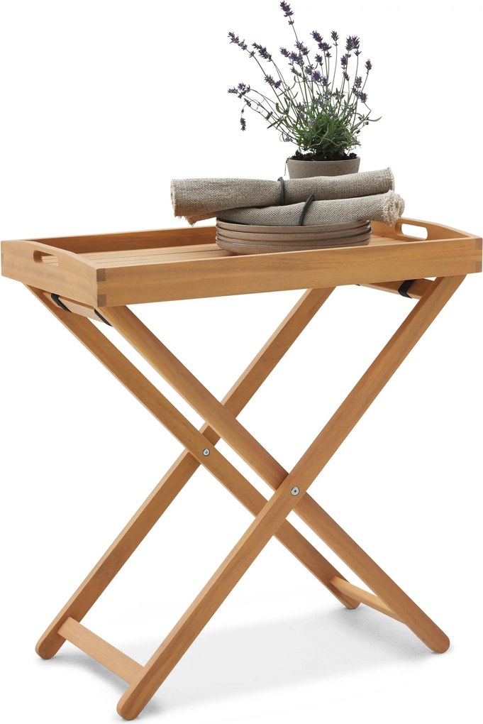 Záhradný odkladací stolík