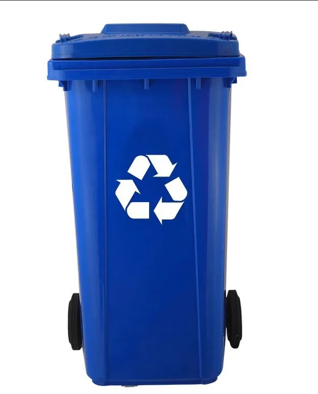 Smetná nádoba modrá 120 l