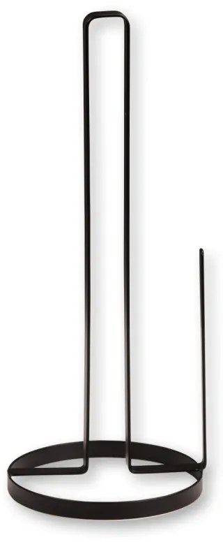 Kesper Držiak na kuchynské utierky, kovový čierny stojan