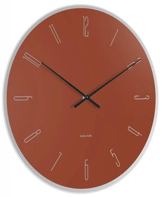 Designové nástěnné hodiny 5800BR Karlsson 40cm