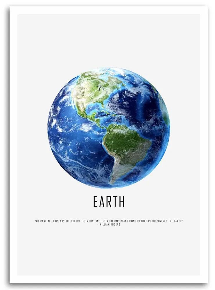 Gario Obraz na plátne Planéta Zem Rozmery: 40 x 60 cm