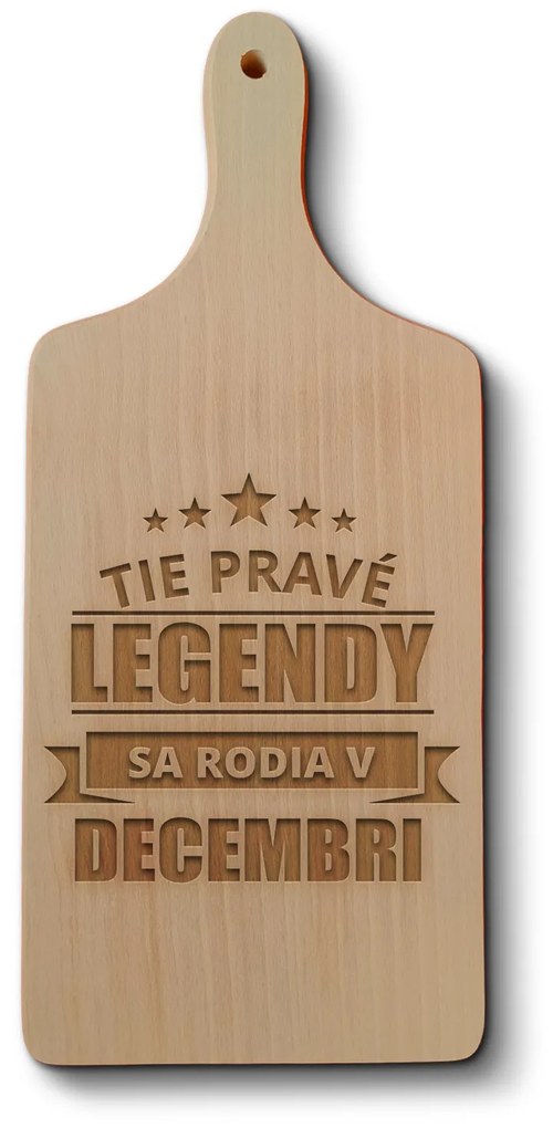 Sablio Doštička Tie pravé legendy sa rodia v decembri