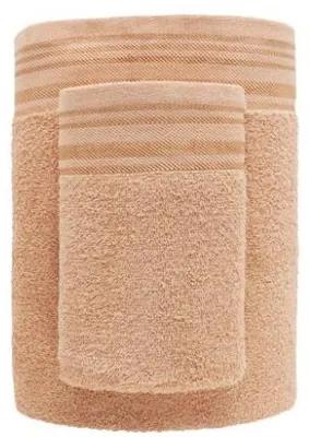 Froté ručník DALIBOR 50x90 cm karamelový