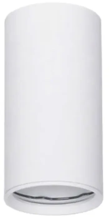 Minimalistické bodové svietidlo Lucas Tube 10 biela