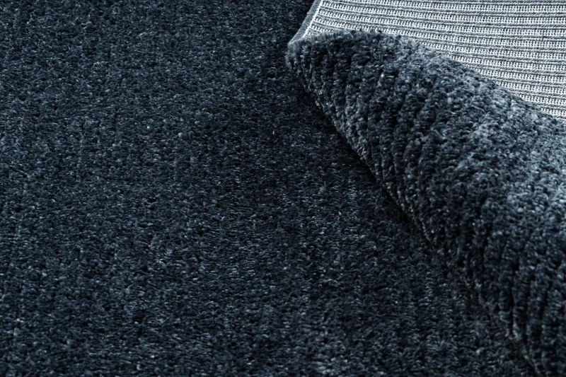 Koberec SEVILLA PC00B pruhy modrý, Maroko, Shaggy