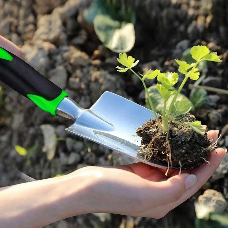 Súprava 5 ks záhradného náradia FUNAF zelená