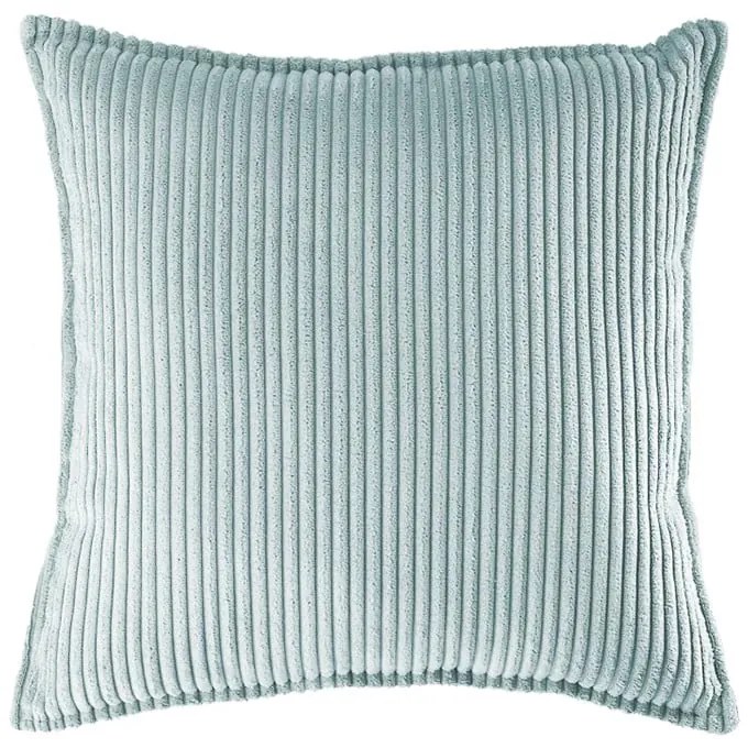 Menčestrový detský pohovkový vankúš v mentolovej farbe Block – Wigiwama